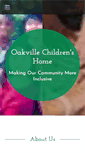 Mobile Screenshot of oakvillechildrenshomes.com